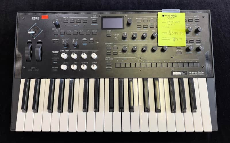 Korg Wavestate MkII 37-Key Wave Sequencing Synthesizer