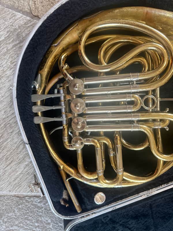 C. G. Conn 6D Double French horn. Made in USA image 1