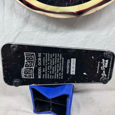Dunlop GCB95 GCB-95 Cry Baby crybaby Wah Pedal - Rev F Circuit image 9