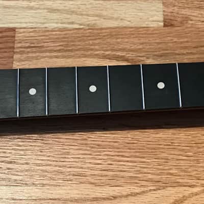Warmoth Stratocaster Replacement Neck - Roasted Flame Maple - Ebony image 4