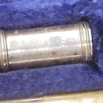 Armstrong Flute model 104 USA made with case for parts and repair image 3