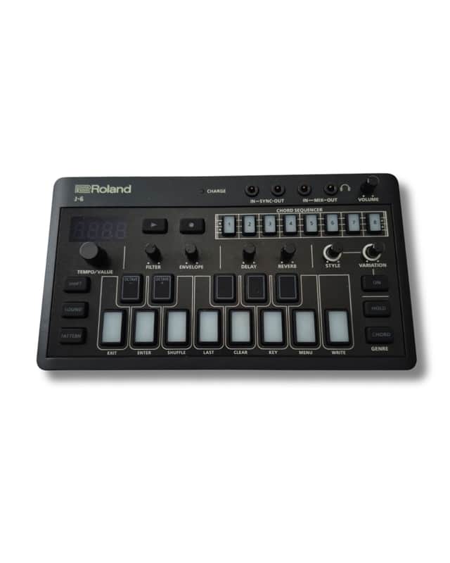 Roland J-6 AIRA Compact Chord Synthesizer 2022 - Present - Black image 1