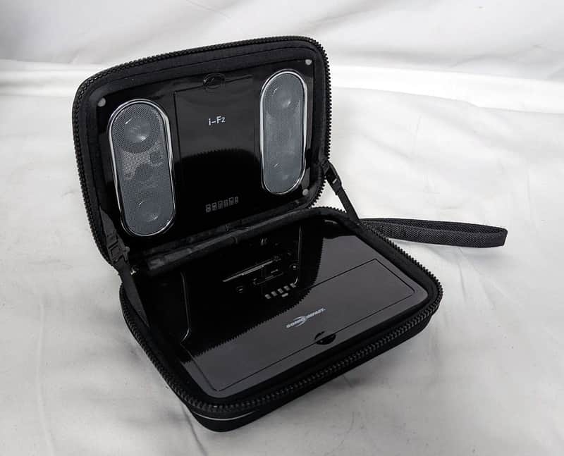 Sonic Impact i-F2 Portable iPod Speakers - 2007 - Black image 1