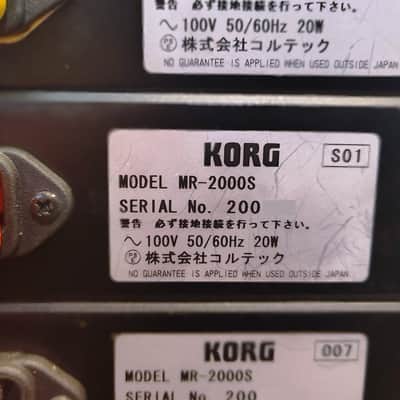 PRICE DROP! -> Deck #1 ... Korg MR-2000S-BK-SSD 1 Bit Studio Recorder with Solid State Drive 2010s - Black image 12