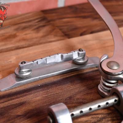 Gibson Nickel 1961 Original Bigsby and Bridge For Gibson 1950's 1960's Barney Kessel, ES-335, ES-355 image 9