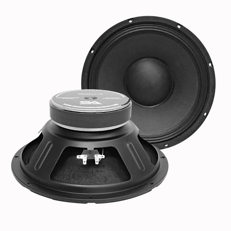 PAIR Seismic Audio 12" PA/DJ RAW WOOFER SPEAKER 450 W. image 1