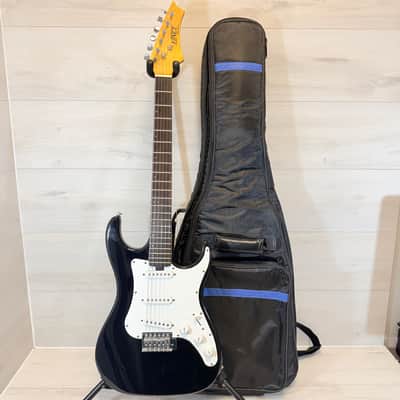 Vinci Signature S-Style Electric Guitar Black w/ Gig Bag – Strat Style Player image 12