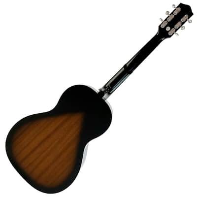 Silvertone Parlor Acoustic Electric w/Fishman Clearwave 60 - Vintage Sunburst (604EAVS) image 5