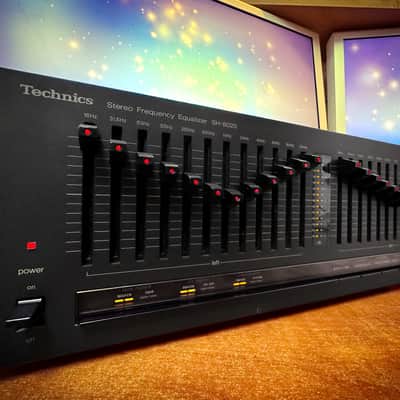 Technics SH-8020 💥RARE💥 Vintage Stereo Graphic Equalize image 2