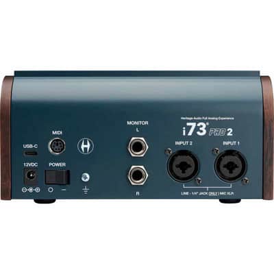 HERITAGE AUDIO I73PRO2 USC-C 2IN/4OUT, 2 Préamps Style 73 Class A image 2