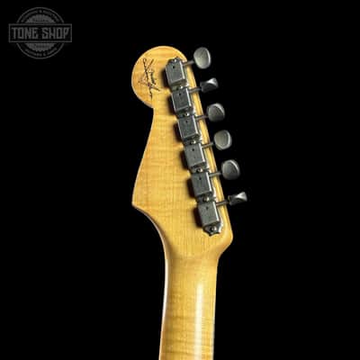 Fender Custom Shop 1963 Stratocaster Relic 3 Tone Sunburst Sparkle w/case TSLTD5OF10 image 10