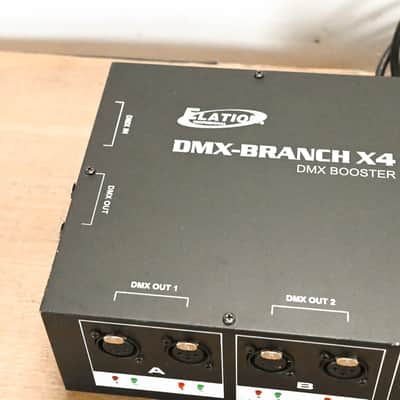 Elation DMX-Branch/4 4-Way 3-pin and 5-pin DMX Distributor CG013ZS image 5
