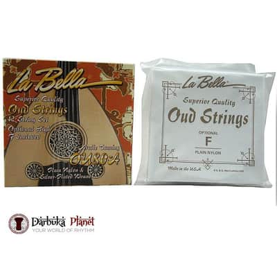 La Bella - OU80A Oud -12- Naylon String Set, Arabic Tuning image 2