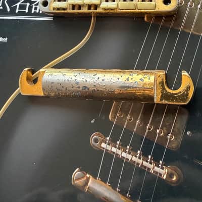 Original Gibson ABR-1 Bridge Patent Number & Tailpiece – Correct for 1968 Les Paul Custom / Early 1969 – 50s Tooling image 3
