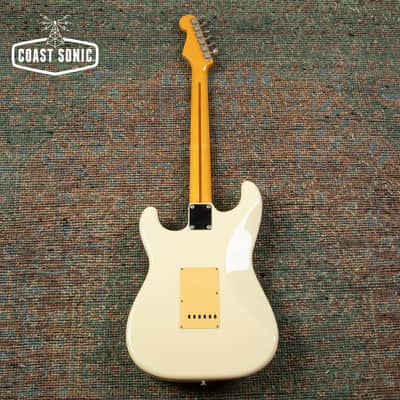2004 Fender '57 Reissue Stratocaster ST57-58US CIJ Vintage White image 4