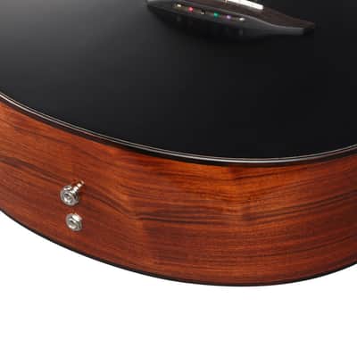 Ibanez JGM10 Acoustic Guitar - Black Satin Top, Natural High Gloss Back and Sides (JGM10BSN) image 8