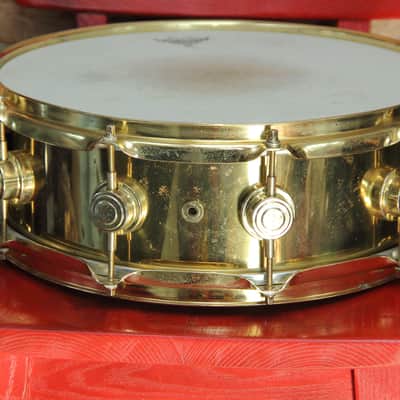 DW Over Brass Snare 14x5 image 5
