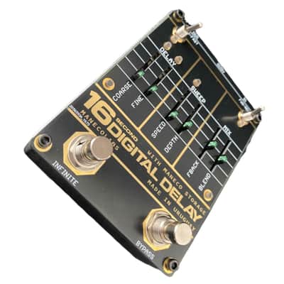 Maneco Labs 16 Second Delay Vintage Compact Pedal *Ships Today* image 4
