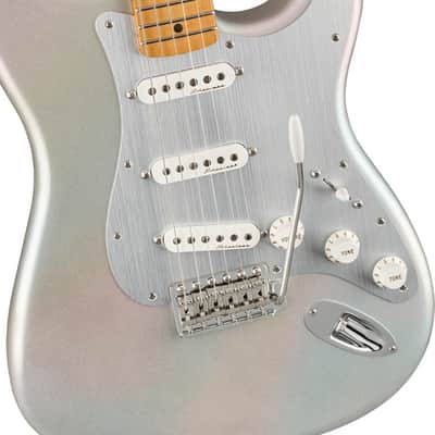 Immagine Fender HER Stratocaster MN / H.E.R. glw (chrome glow) - 3