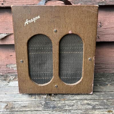Aragon 5 Watt Tube Amp 1950s, Serviced, recapped and grounded power cord image 1