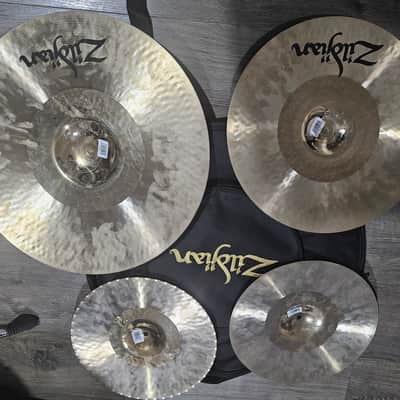 Zildjian KCH390 K Custom Hybrid Box Set 14.25/17/21" Cymbal Pack 2010 - Present - Traditional / Brilliant + Bag image 2
