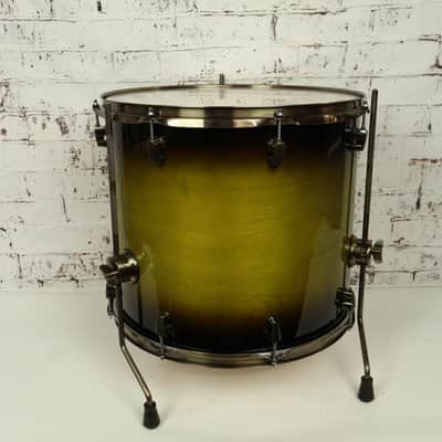 Ludwig Pro Beat Epic Series 4-Piece Drum Kit Olive Green Burst (24/13/16/18) image 12