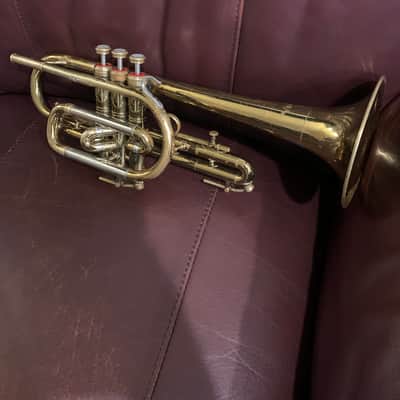 York 75th Anniversary (for parts) Bb cornet (1957) SN 210335 image 2