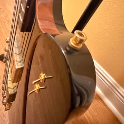 Mint condition Warwick TeamBuilt Idolmaker Pro Series, 4-String - Lefthand Solid Black High Polish Aged look image 6