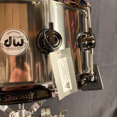 DW - 6.5x14" Collector’s Series Titanium Snare Drum, 10-lug, MAG Throw-Off 2010 image 6