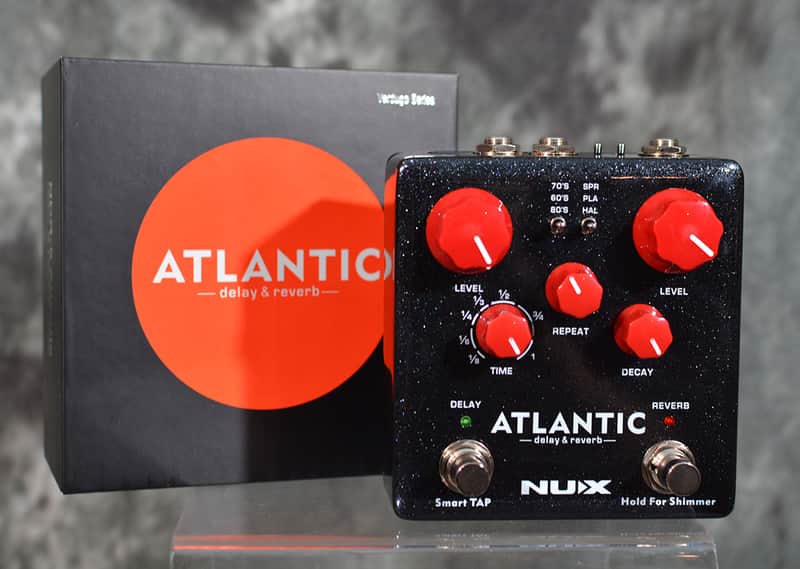 NuX NDR-5 Atlantic Delay & Reverb Pedal w/ FREE Same Day Shipping image 1
