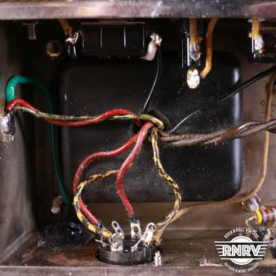 1960 Fender Twin 5F8-A Narrow Panel Tweed image 10