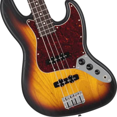 FENDER - Made in Japan Limited Jazz Bass Raw Ash Rosewood Fingerboard 3 Color Sunburst - 5312600300 image 3
