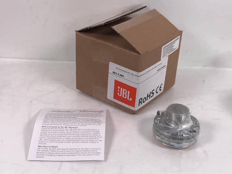 (New) JBL HF Driver Tweeter 2408H-1 P/N 365011-001X For PRX615M/612 BRAND NEW image 1