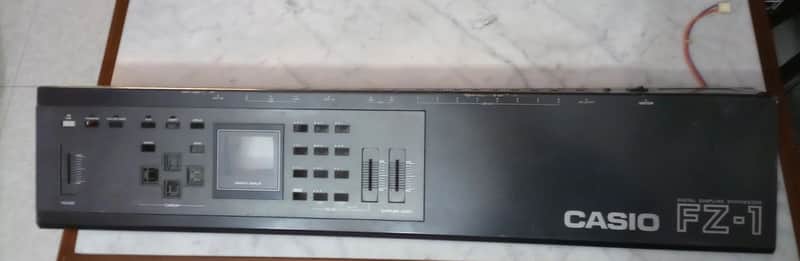 CASIO FZ-1 1987 Front Panel with power switch very good state image 1