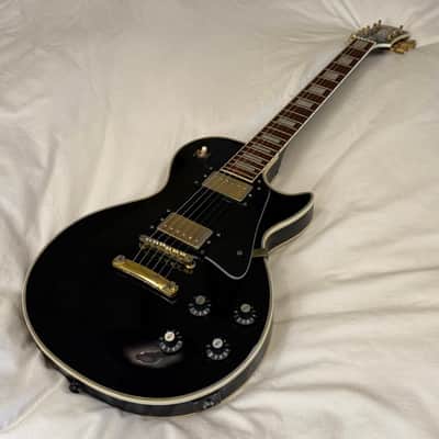 Vintage 2005 Epiphone (Gibson) Les Paul Custom - Ebony (Black Beauty) - Made in Korea (MIK) - Free Pro Setup image 13