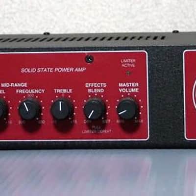 SWR Basic 350 Bass guitar head rare red face version pre-Fender Tube preamp 350 watt amp head image 6