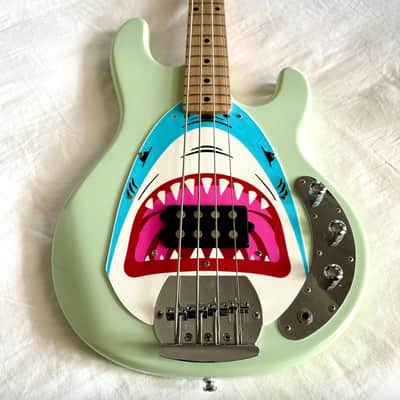 Custom Stingray Bass Shark Pickguard | Fits Sterling by Music Man StingRay Ray4 Sub Series image 2
