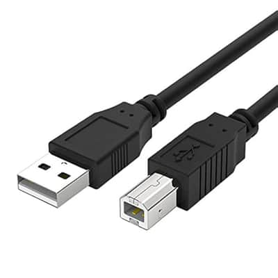 MIDI Controller USB Cable USB B MIDI Cable Cord Compatible for Akai Professional MPK Mini MKII MK3,APC Key 25,APC Mini,APC40MKII, MPD218,MPK225,MPK249,MPK261,MPC X One,LPK25,MPX8,MPK Play 10 Feet