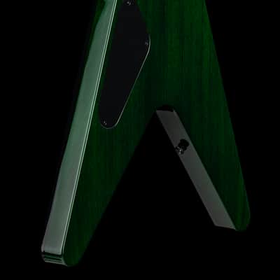 Dean USA ML Flame Top Kahler - Emerald Green Burst #21098 image 8