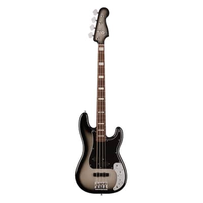 Fender Troy Sanders Precision Bass - Silverburst w/ Rosewood FB image 2