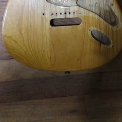 1975 Fender Stratocaster body - Natural image 1