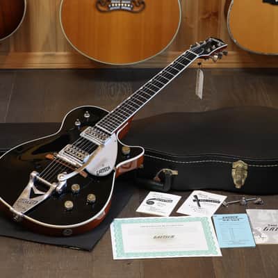 Minty! 2013 Gretsch G6128T-TVP Power Jet w/ Bigsby Electric Guitar Black + COA OHSC image 1