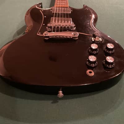 Gibson SG Standard 2009 Black Solid Body Electric Guitar (like new) comes with new Gibson padded  gigbag and Strap, SG serial#004191371 image 11
