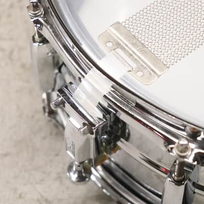 Pearl 5.5x14" Chrome 8 Lug Steel Shell Snare Drum image 10