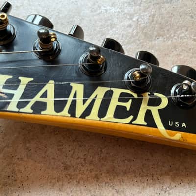 Hamer USA Californian 1988 Red Repaired image 9