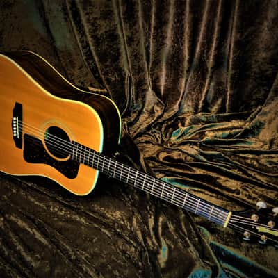 Guild D50 Rosewood Dreadnought Westerly Hard to Find Early 90s Model Figured Sides D-50 Acoustic image 4