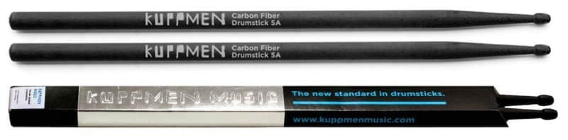 Kuppmen CFDS5A 5A Long Lasting Pair of Carbon Fiber Drumsticks Made in Germany image 1