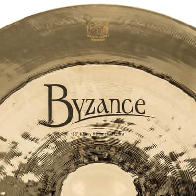 Meinl Cymbals Byzance Brilliant 18" Heavy Hammered China image 3
