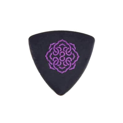 Master 8 Infinix-U Hard Polish + Hard Grip Large Triangle Guitar Pick 6 Pack .73mm image 3
