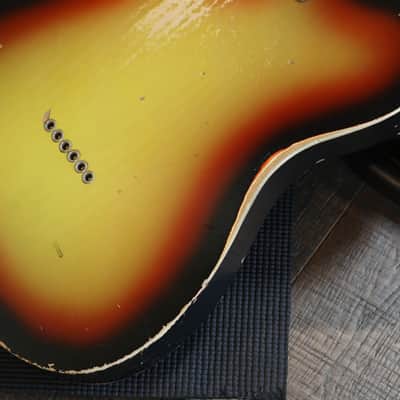 2014 Nash TC-72 Lollar Pickups Electric Guitar Sunburst Satin + OHSC image 17